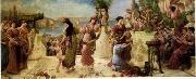 unknow artist Arab or Arabic people and life. Orientalism oil paintings  317 painting